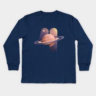 Saturn Kids Long Sleeve T-Shirt